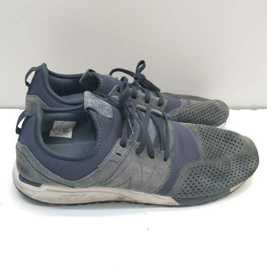 New Balance 247 Suede Low Top Sneakers Navy 12 image number 3