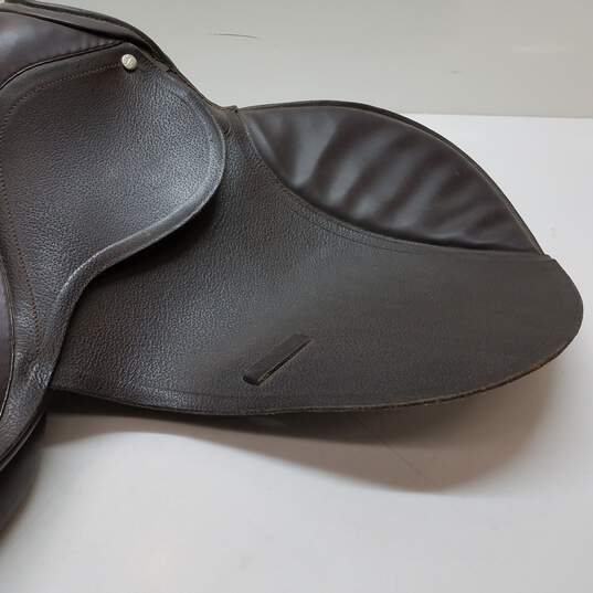 Brown Leather Saddle image number 3
