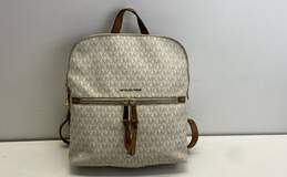 Michael Kors MK Rhea Signature Canvas Small Backpack Bag