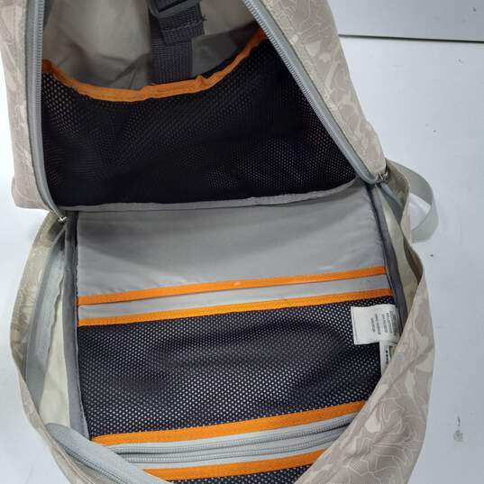 The North Face Grey & White Pandora Mini Backpack image number 5