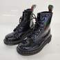 Dr Martens 1460 Black Rainbow Patent Leather Boots W/Box Women's Size 5 image number 5