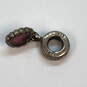 Designer Pandora Sterling Silver 925 ALE Pink Enamel Heart Charm image number 3