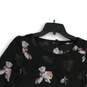 Banana Republic Womens Multicolor Floral Round Neck Long Sleeve Blouse Top XSP image number 3