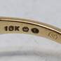 Stamper 10K Black Hills Gold Pearl Ring Size 5.75 - 1.9g image number 6