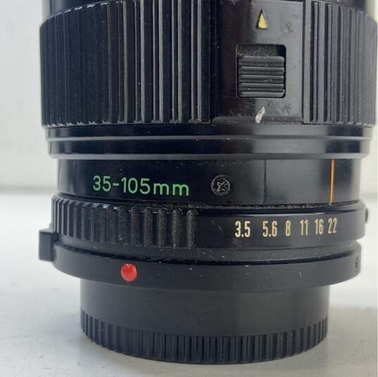 Canon FD 35-105mm 1:3.5 Zoom Camera Lens image number 4