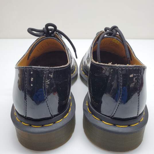 Dr. Martens Patent Leather Oxford Shoes Women’s Size 7 Black 10084 image number 3