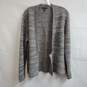 Eileen Fisher Womens Plus Lightweight Space Dye Cardigan Sweater Sz L image number 1