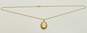 Vintage Gold Filled Nephrite Brooch Carved Cameo Necklace & Chain Bracelet 30.2g image number 2