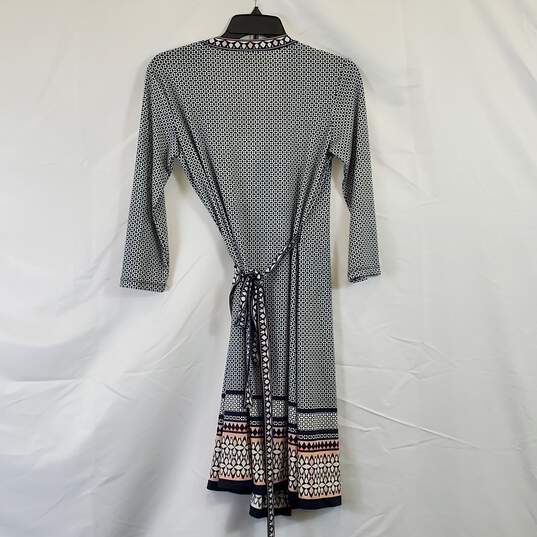 Max Studio Women Geometric Print Wrap Dress S NWT image number 2