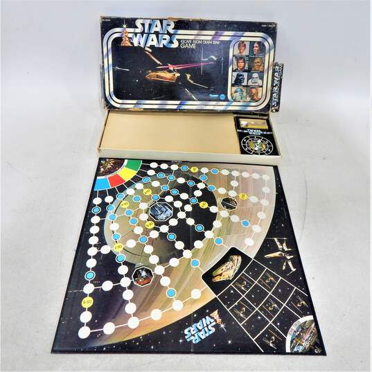 Star Wars Escape from Death Star Vintage 1977 Board Game Kenner image number 1