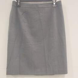 Club Monaco Women Grey Skirt SZ 8 NWT alternative image