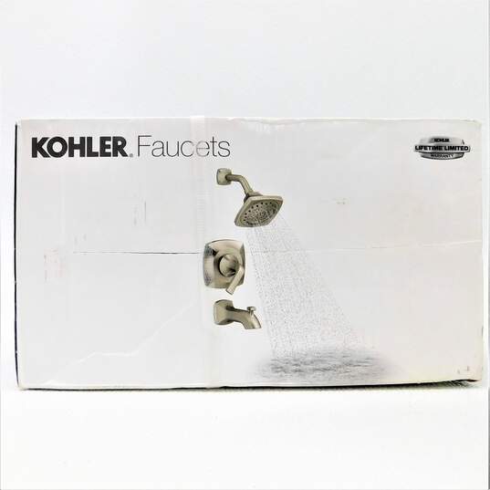 Kohler Rubicon Bath Shower Set Faucets Brushed Nickel R76217-4E-BN image number 1