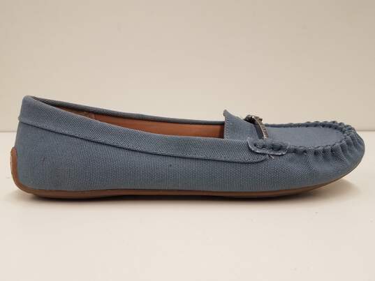 Lucky Brand Blue Textile Upper Women Flat US 9 image number 5