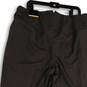 NWT Womens Gray Black Pinstripe Pleated Front Straight Dress Pants Size 18 image number 4