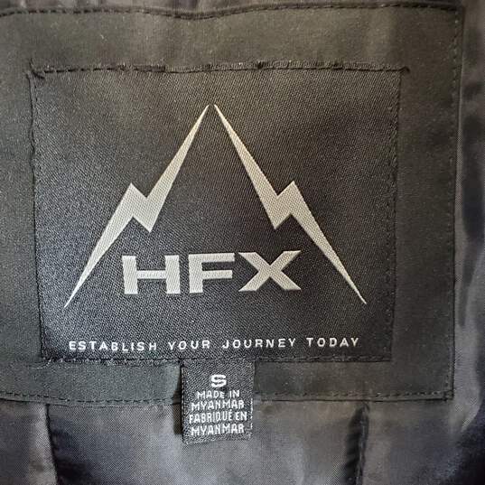 HFX Women Black Heavy Down Parka Jacket S NWT image number 3