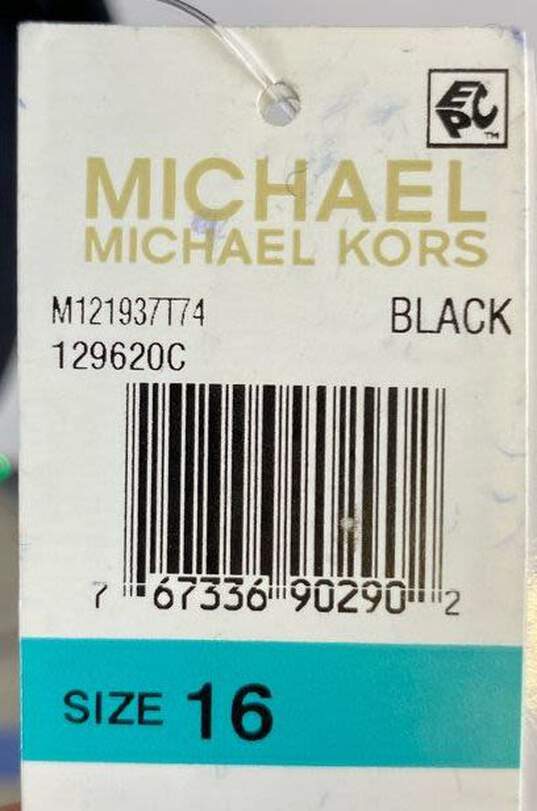 Michael Kors Women's Black Coat- Sz 16 NWT image number 5