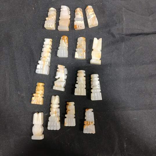 Onyx Stone Chess Board & Pieces image number 3