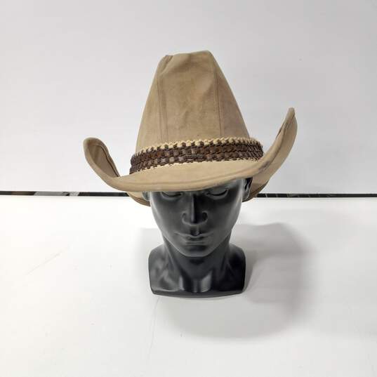 Unbranded Brown Cowboy/Western Hat image number 1