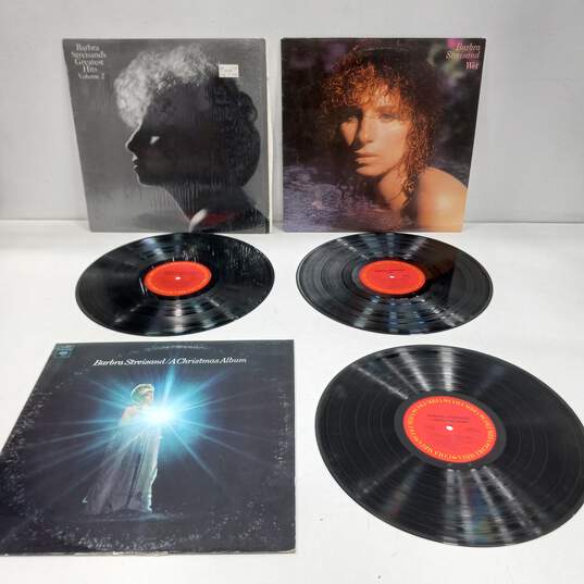 Lot of 7 Barbra Streisand Album Records image number 5