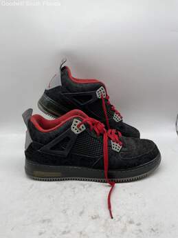 Nike Air Jordan Fusion 4 Premier Mens Black Sneakers Size 11 alternative image