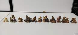 Bundle of 11 Boyds Bears and Friends Figurines