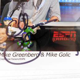 Mike Greenberg & Mike Golic Signed Photo Mike & Mike ESPN alternative image