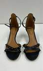 Coach May Black Ankle Strap Pump Sandals Women's Size 6.5 image number 2