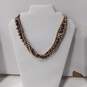 5pc Bundle of Brown Tone Costume Jewelry image number 3