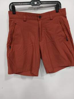 Eddie Bauer Salmon Red/Orange Shorts Size 32