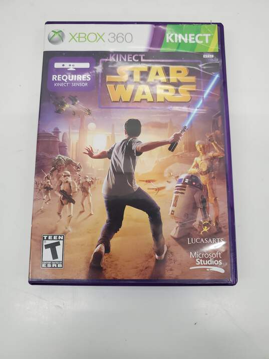Xbox 360 Kinect Star Wars Game Disc Untested image number 1
