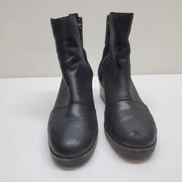 Sorel Cate Bootie Black Leather Sz 8 Ankle Boots alternative image
