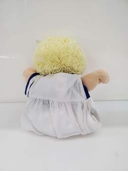 Blonde Yarn Hair Blue-Eyed Cabbage Patch Doll alternative image