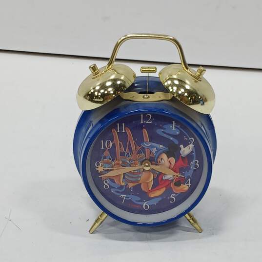 Vintage Disney Time Works Fantasia Classic Alarm Clock IOB image number 4