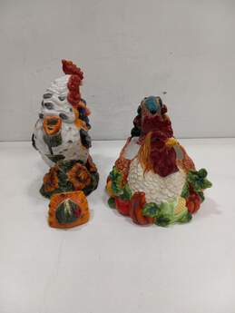 Signature Home Collection Rooster Basket & Rooster Teapot w/ Lid alternative image
