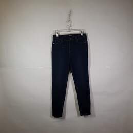 Womens Mollie High Rise Dark Wash Stretch Denim Skinny Leg Jeans Size 8/29