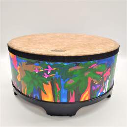 Remo Kids Percussion Gathering Drum Rainforest Jungle Themed Large Round Hand Drum