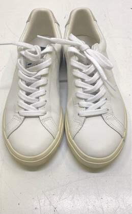 Veja Leather Esplar Stitched Sneakers White 7 alternative image