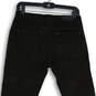Mens Black Denim Dark Wash 5-Pocket Design Skinny Leg Jeans Size 30x31 image number 4