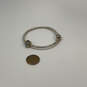 Designer Pandora 925 ALE Sterling Silver Snake Chain Bracelet w/ Charm image number 4