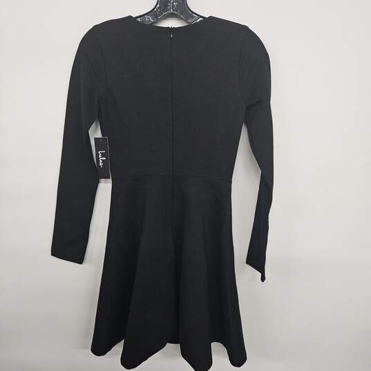Black Long Sleeve Dress image number 2