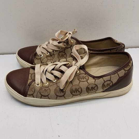 Michael Kors Signature Women Shoes Beige Size 9M image number 6