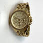 Designer Michael Kors MK-5347 Gold-Tone Glitz Quartz Wristwatch With Box image number 3