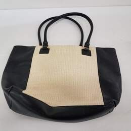 Kate Spade Renny Drive Francis Straw & Leather Tote Handbag alternative image