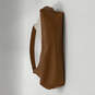 Womens Tan Brown Leather Inner Pocket Shoulder Hobo Bag W/Card Holder image number 4