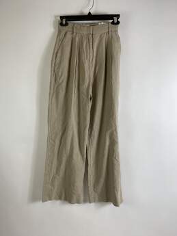 Abercrombie & Fitch Beige Dress Pants XXS NWT