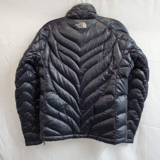 The North Face Sz M Black Puffer Jacket 900 Flight Series S image number 5
