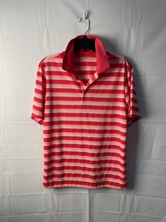 nike Mens Stripped Tour Performance Golf Shirt Size S image number 1