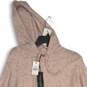 NWT Saks Fifth Avenue Womens Pink Long Sleeve Pullover Hoodie Size Large image number 3