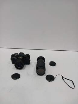 Minolta X-570 35mm film SLR Camera W/ Lens