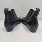 Munro American Nordstrom Black Leather Bootie Style Boots Size 7N image number 2